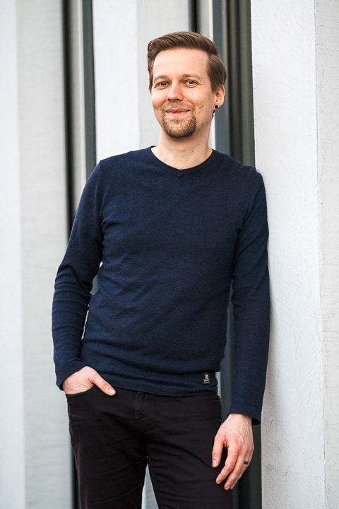 Porträt von Daniel Bollinger-Steinborn, Businessfotograf aus Baden-Baden